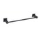 Kibi Circular Bathroom 18 Towel Bar - Matte Black. KBA1407MB - alternate 1